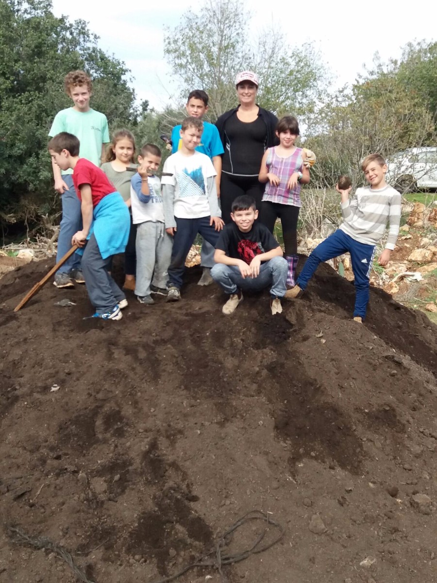 הקמת הגינה 2017