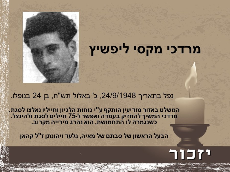 יום הזיכרון לחללי מערכות ישראל ולנפגעי פעולות האיבה רשימת הנופלים