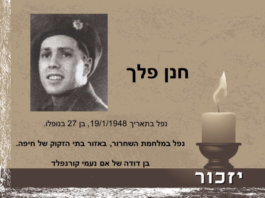 יום הזיכרון לחללי מערכות ישראל ולנפגעי פעולות האיבה רשימת הנופלים