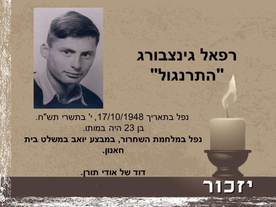 יום הזיכרון לחללי מערכות ישראל ולנפגעי פעולות האיבה רשימת הנופלים