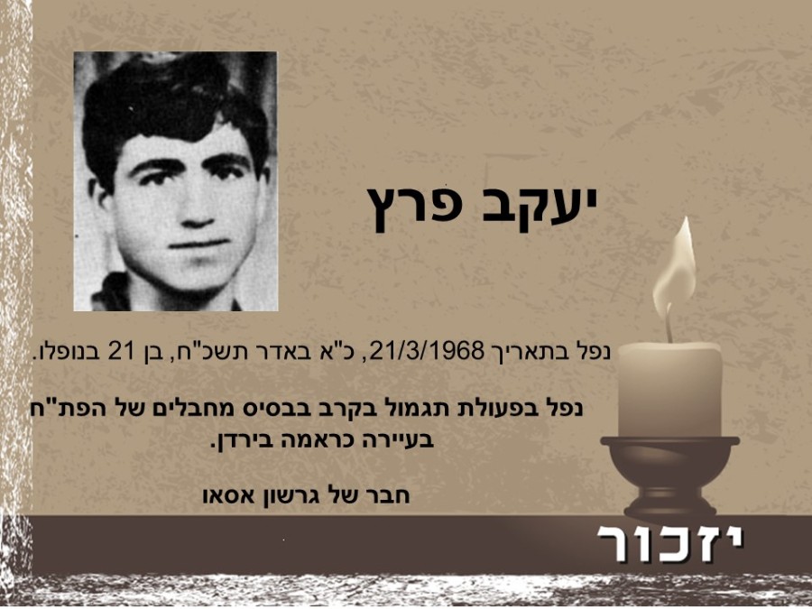 יום הזיכרון לחללי מערכות ישראל ולנפגעי פעולות האיבה רשימת הנופלים