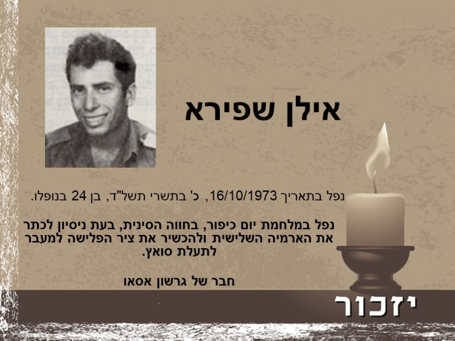 יום הזיכרון לחללי מערכות ישראל ולנפגעי פעולות האיבה רשימת הנופלים