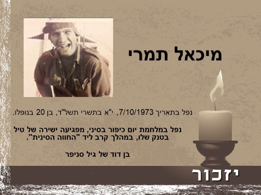 יום הזיכרון לחללי מערכות ישראל ולנפגעי פעולות האיבה רשימת הנופלים