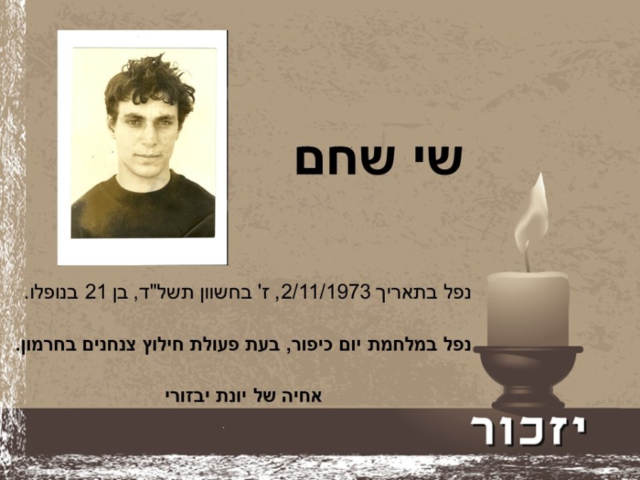 יום הזיכרון לחללי מערכות ישראל ולנפגעי פעולות האיבה רשימת הנופלים