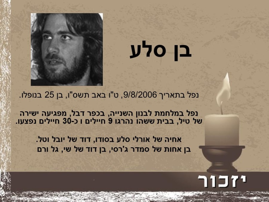 יום הזיכרון לחללי מערכות ישראל ולנפגעי פעולות האיבה רשימת הנופלים