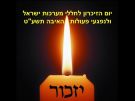 יום הזיכרון לחללי מערכות ישראל ולנפגעי פעולות האיבה רשימת הנופלים